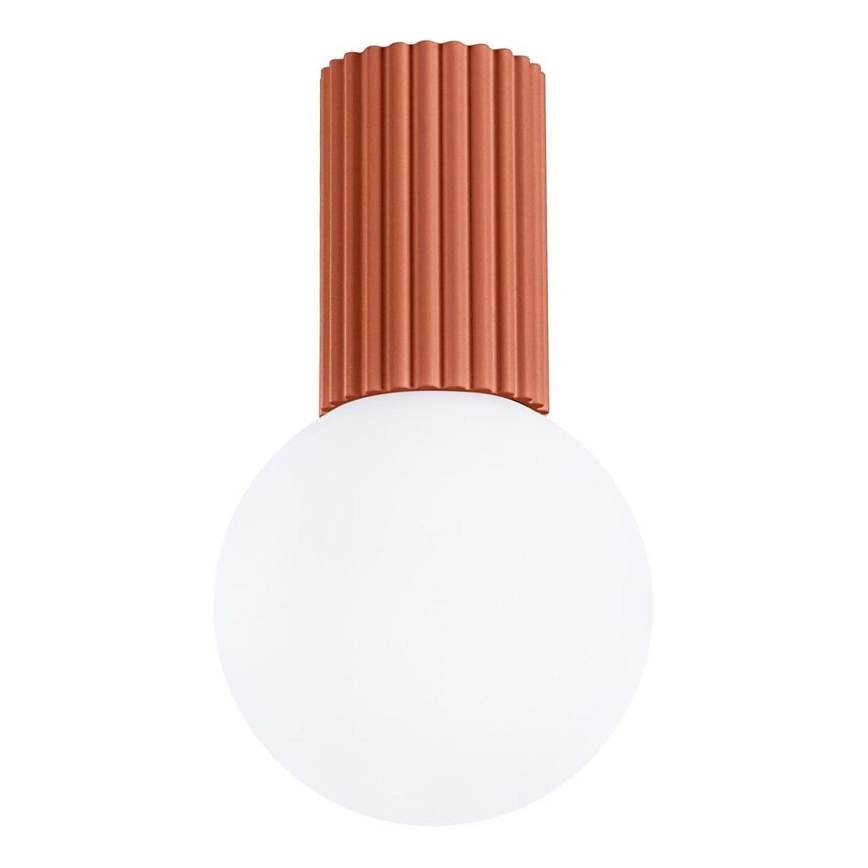 Φωτιστικό οροφής μπάνιου HALO 1xG9/8W/230V διάμετρος 12 cm IP44 πορτοκαλί