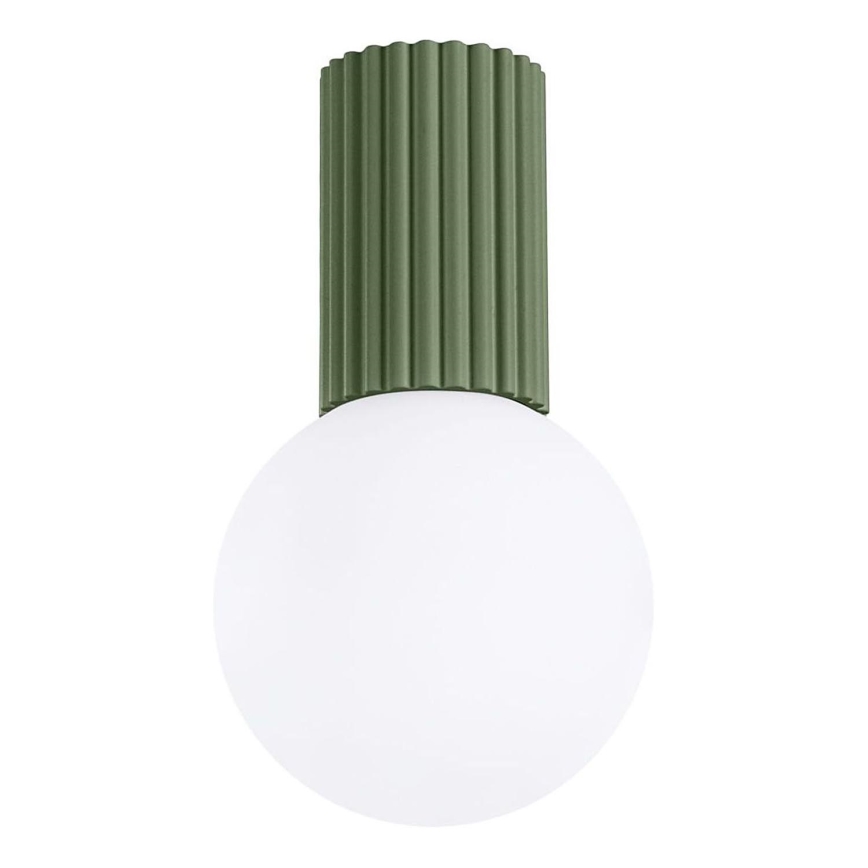 Φωτιστικό οροφής μπάνιου HALO 1xG9/8W/230V διάμετρος 12 cm IP44 πράσινο