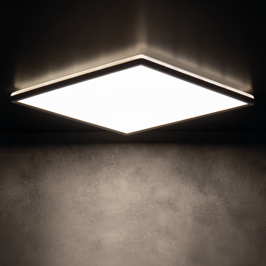 Φωτιστικό οροφής μπάνιου LED AZPO LED/17,5W/230V IP54 μαύρο