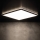 Φωτιστικό οροφής μπάνιου LED AZPO LED/17,5W/230V IP54 μαύρο