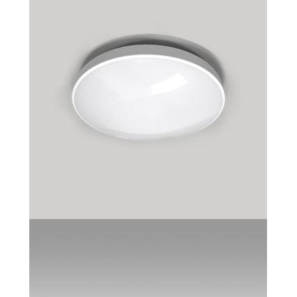 Φωτιστικό οροφής μπάνιου LED CIRCLE LED/12W/230V 4000K διάμετρος 25 cm IP44 λευκό