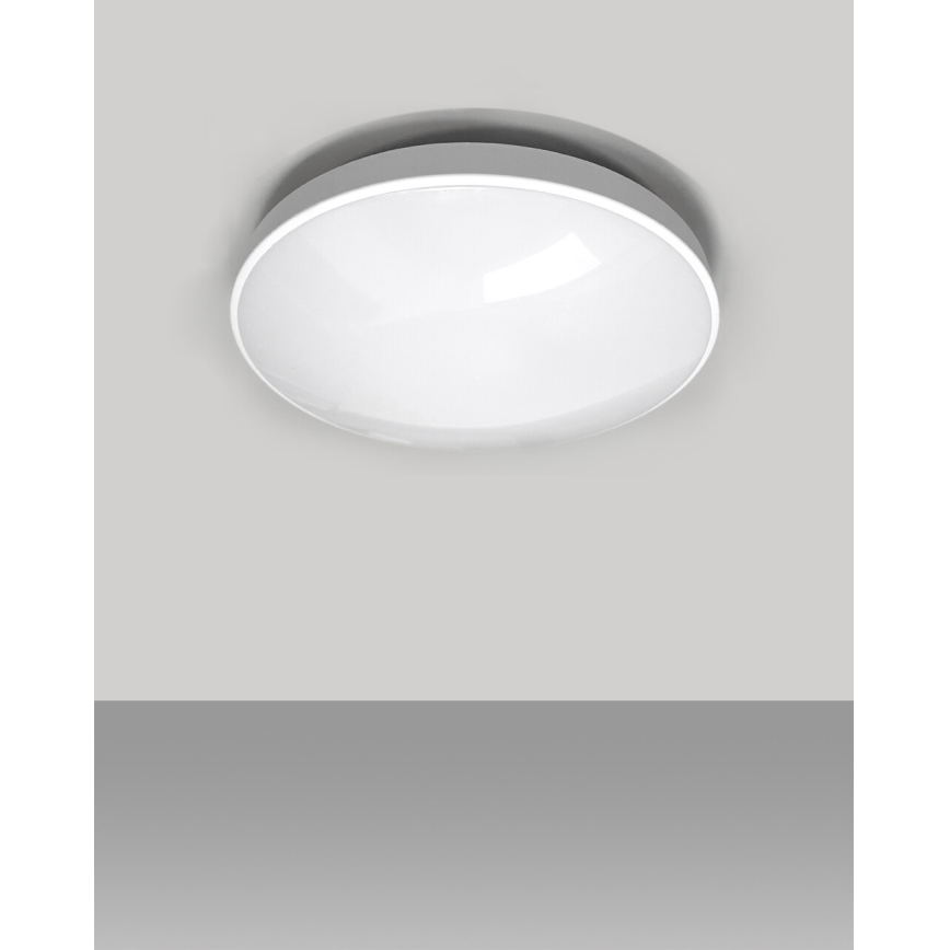 Φωτιστικό οροφής μπάνιου LED CIRCLE LED/12W/230V 4000K διάμετρος 25 cm IP44 λευκό