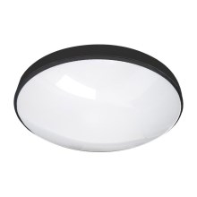 Φωτιστικό οροφής μπάνιου LED CIRCLE LED/18W/230V 4000K διάμετρος 30 cm IP44 μαύρο