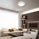 Φωτιστικό οροφής μπάνιου LED DABAR LED/11W/230V 4000K 26x26 cm IP44
