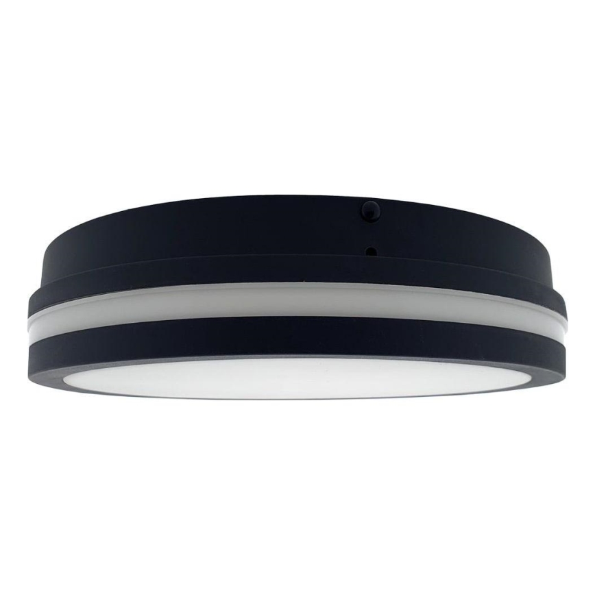 Φωτιστικό οροφής μπάνιου LED ELLÉ LED/24W/230V 3000/4000/6500K διάμετρος 26 cm IP54 ανθρακί