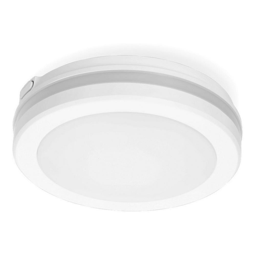 Φωτιστικό οροφής μπάνιου LED LED/12W/230V 3000/4000/6500K IP65 διάμετρος 20 cm λευκό