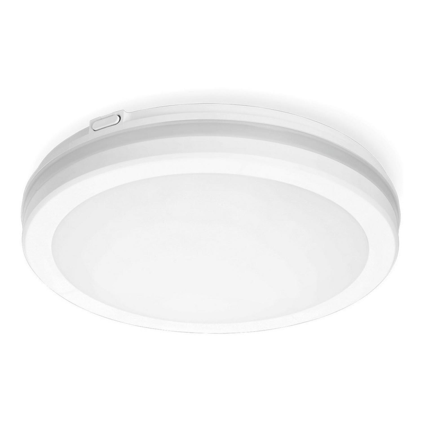 Φωτιστικό οροφής μπάνιου LED LED/18W/230V 3000/4000/6500K IP65 διάμετρος 30 cm λευκό