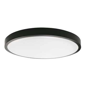 Φωτιστικό οροφής μπάνιου LED LED/18W/230V 3000K IP44 διάμετρος 22,5 cm μαύρο