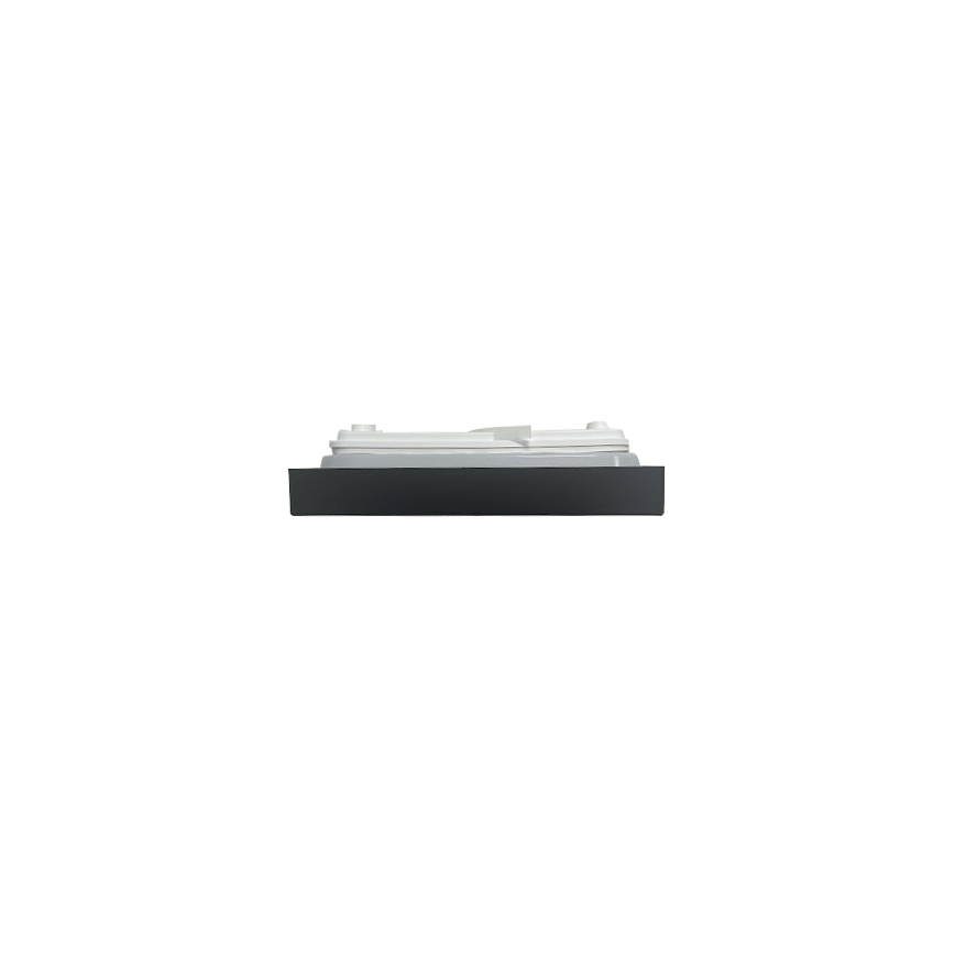 Φωτιστικό οροφής μπάνιου LED LED/18W/230V 6500K IP44 22,5x22,5 cm μαύρο