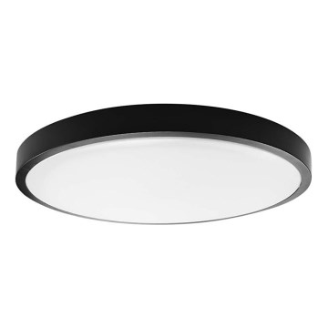 Φωτιστικό οροφής μπάνιου LED LED/18W/230V 6500K IP44 μαύρο