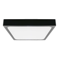 Φωτιστικό οροφής μπάνιου LED LED/30W/230V 3000K IP44 42x42 cm μαύρο