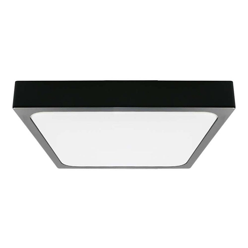 Φωτιστικό οροφής μπάνιου LED LED/30W/230V 3000K IP44 42x42 cm μαύρο