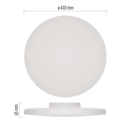 Φωτιστικό οροφής μπάνιου LED LED/32W/230V 3000/4000/5700K IP55 λευκό