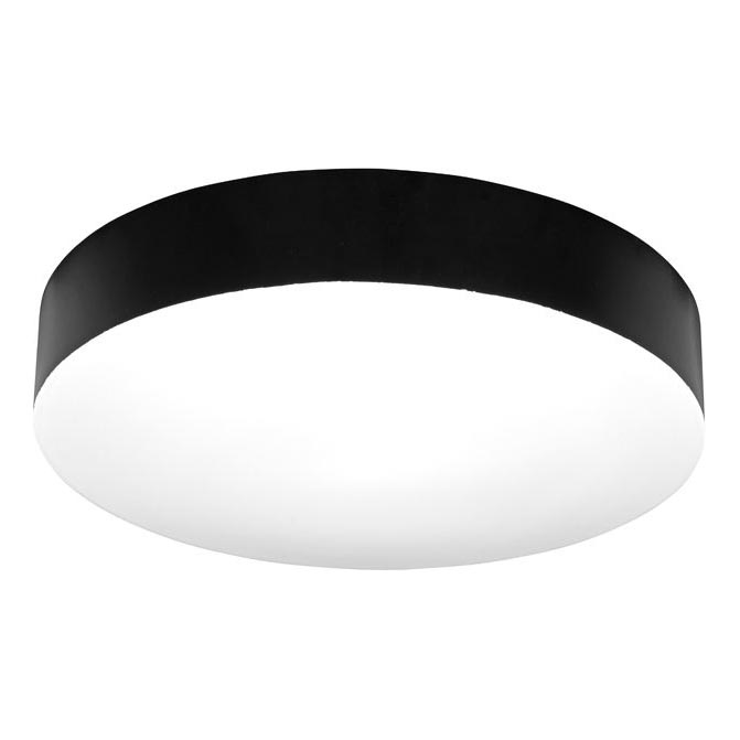 Φωτιστικό οροφής μπάνιου LED MAKARON LED/50W/230V 3000/4000/6000K διάμετρος 50 cm IP44 μαύρο