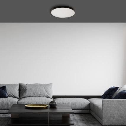 Φωτιστικό οροφής μπάνιου LED MAYA LED/15W/230V διάμετρος 33 cm IP44 μαύρο