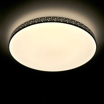 Φωτιστικό οροφής μπάνιου LED MOON LED/18W/230V μαύρο IP44