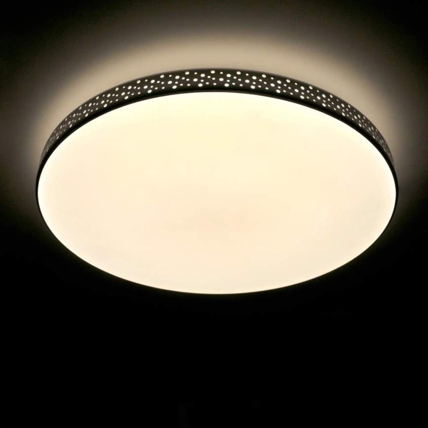 Φωτιστικό οροφής μπάνιου LED MOON LED/18W/230V μαύρο IP44