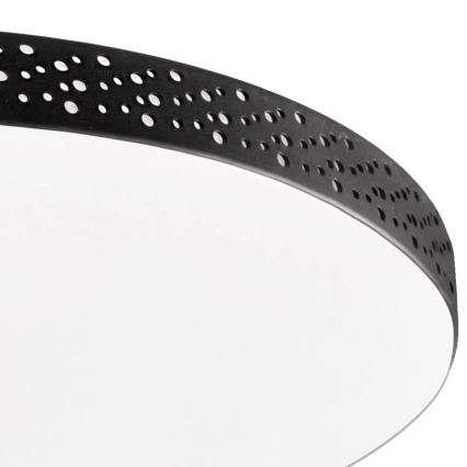 Φωτιστικό οροφής μπάνιου LED MOON LED/18W/230V μαύρο IP44