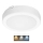 Φωτιστικό οροφής μπάνιου LED NAIROS LED/12W/230V 3000/4000/6500K IP65 διάμετρος 20 cm λευκό