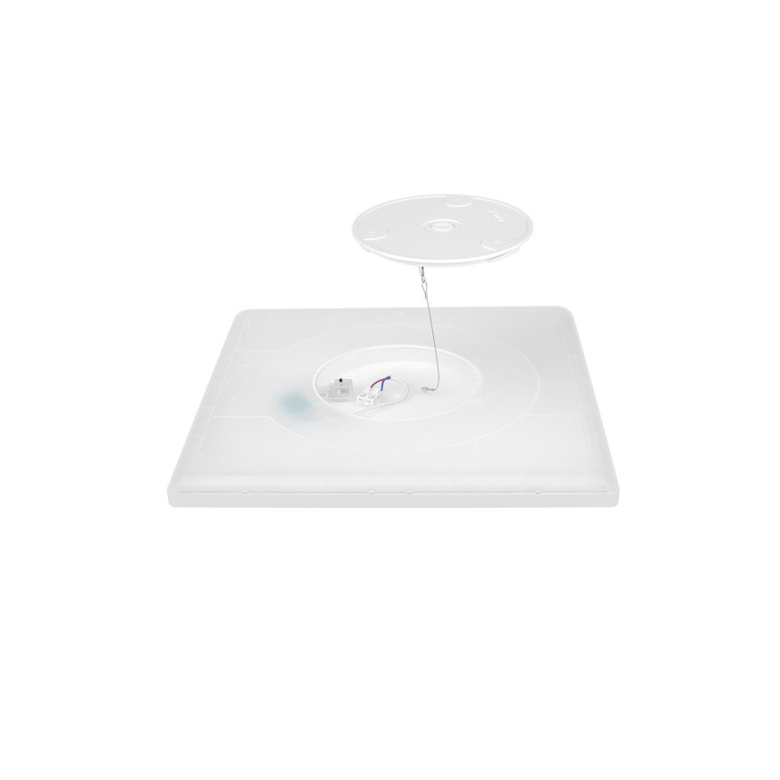 Φωτιστικό οροφής μπάνιου LED NIVERA LED/12W/230V IP54 3000/4000/6000K 22,5x22,5 cm λευκό