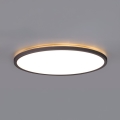 Φωτιστικό οροφής μπάνιου LED NIVERA LED/12W/230V IP54 3000/4000/6000K διάμετρος 22,5 cm μαύρο