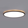 Φωτιστικό οροφής μπάνιου LED NIVERA LED/18W/230V IP54 3000/4000/6000K διάμετρος 30 cm μαύρο