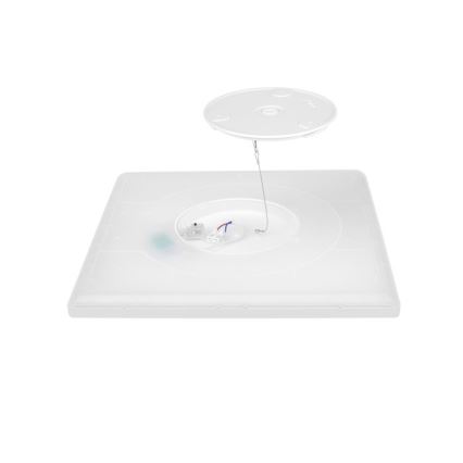 Φωτιστικό οροφής μπάνιου LED NIVERA LED/24W/230V IP54 3000/4000/6000K 30x30 cm λευκό