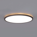 Φωτιστικό οροφής μπάνιου LED NIVERA LED/32W/230V IP54 3000/4000/6000K διάμετρος 42 cm μαύρο