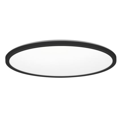 Φωτιστικό οροφής μπάνιου LED NIVERA LED/32W/230V IP54 3000/4000/6000K διάμετρος 42 cm μαύρο