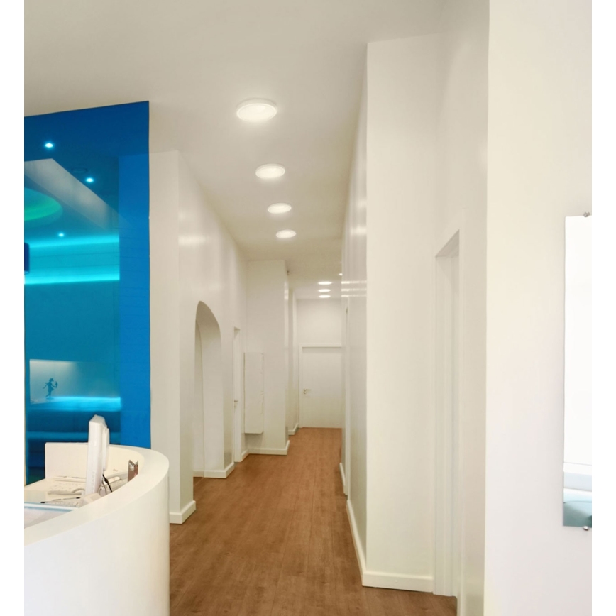 Φωτιστικό οροφής μπάνιου LED NYMPHEA LED/28W/230V 4000K IP44 στρογγυλό