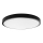 Φωτιστικό οροφής μπάνιου LED SAMSUNG CHIP LED/24W/230V IP44 6500K διάμετρος 29 cm μαύρο