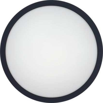 Φωτιστικό οροφής μπάνιου LED με αισθητήρα ELLÉ LED/24W/230V 3000/4000/6500K διάμετρος 26 cm IP54 ανθρακί