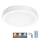 Φωτιστικό οροφής μπάνιου LED με αισθητήρα NAIROS LED/24W/230V IP65 3000/4000/6500K διάμετρος 30 cm λευκό + τηλεχειριστήριο