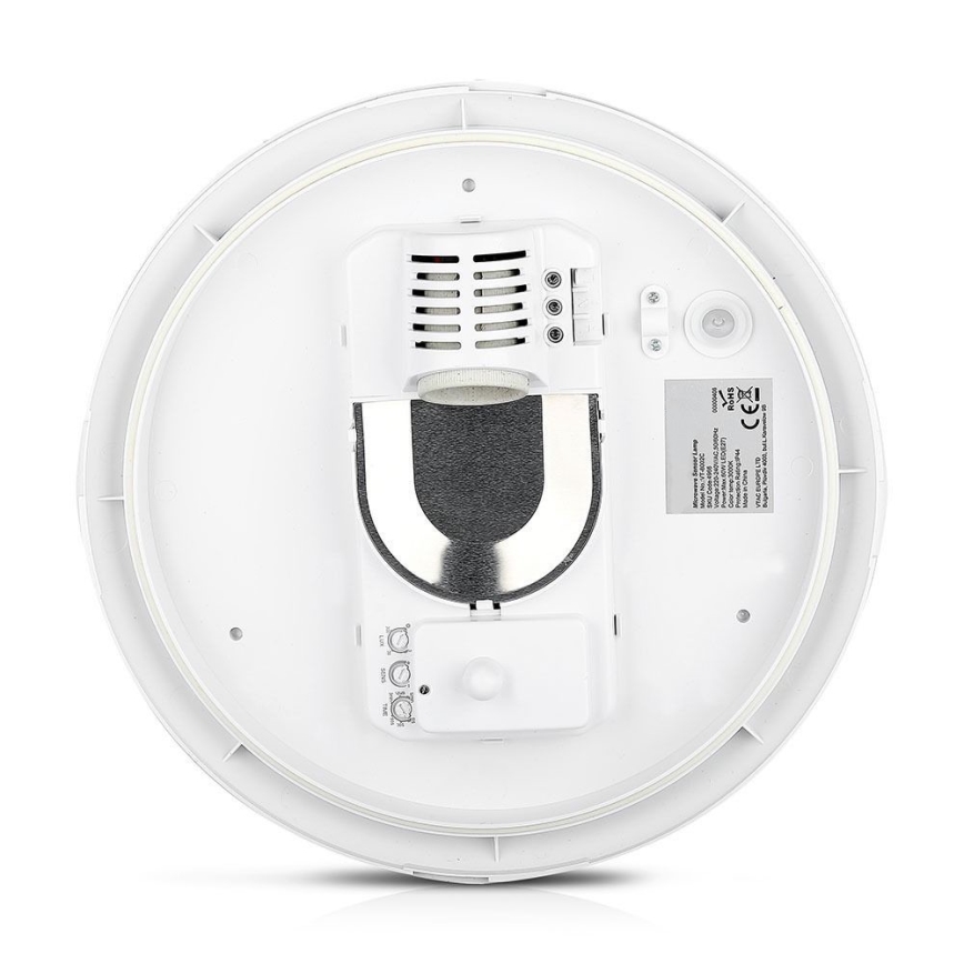 Φωτιστικό οροφής μπάνιου με αισθητήρα 1xE27/60W/230V IP44 ø 29,6 cm