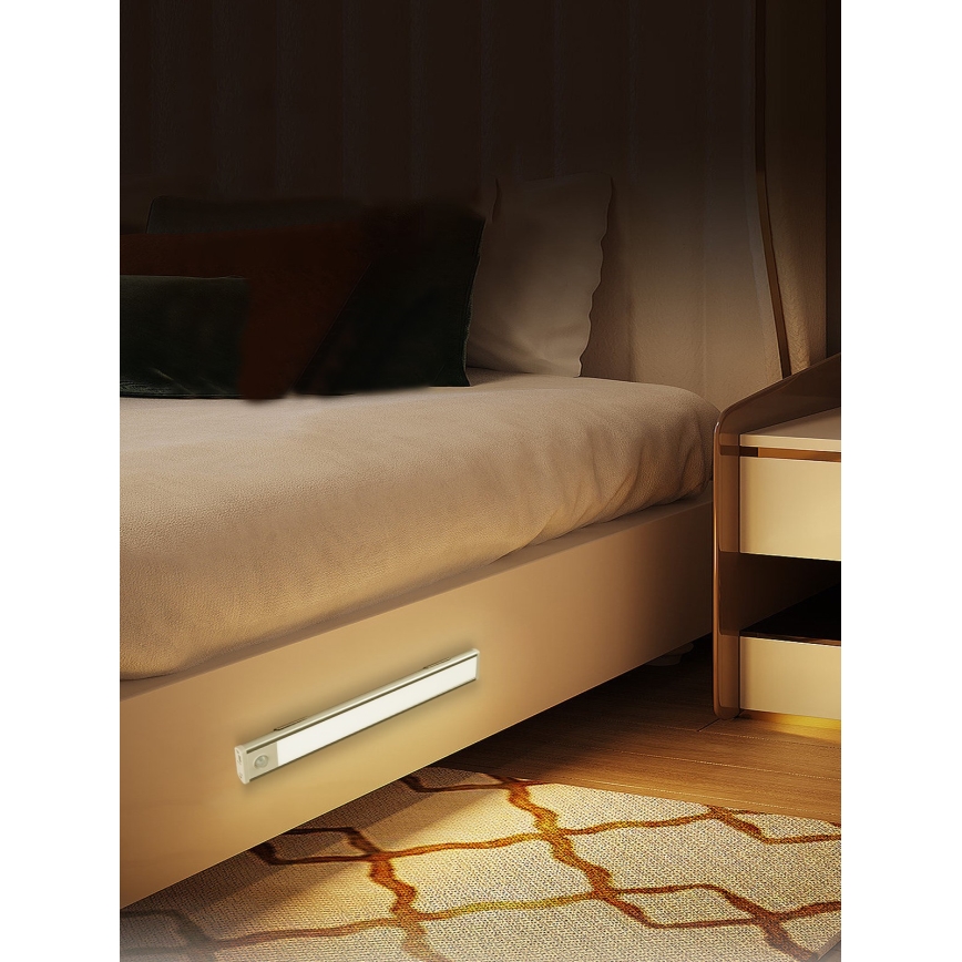Φωτιστικό πάγκου κουζίνας LED CABINET-4 με PIR αισθητήρα LED/1,5W/230V 1100mAh 4000K