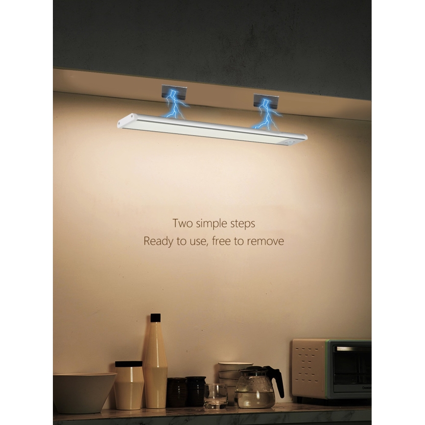 Φωτιστικό πάγκου κουζίνας LED CABINET-4 με PIR αισθητήρα LED/1,5W/230V 1100mAh 4000K