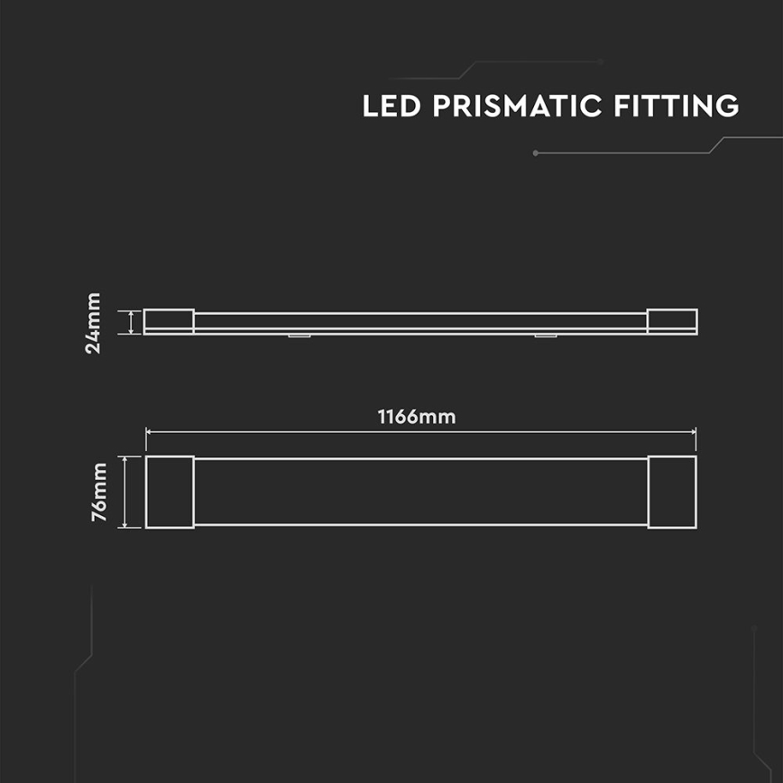 Φωτιστικό πάγκου κουζίνας LED LED/40W/230V 4000K 116 cm