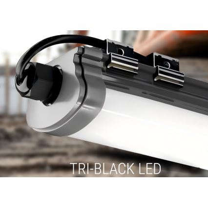 Φωτιστικό πάγκου κουζίνας LED LED/60W/230V 6000K 120 cm IP65 μαύρο