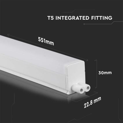 Φωτιστικό πάγκου κουζίνας LED SAMSUNG CHIP LED/7W/230V 4000K 55 cm