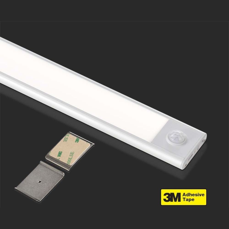 Φωτιστικό πάγκου κουζίνας LED με αισθητήρα LED/2,5W/5V 3000 mAh 3000K