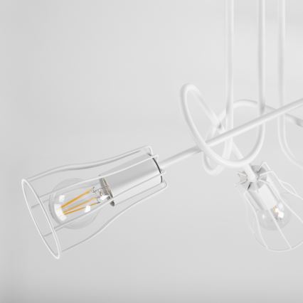 Φωτιστικό πολύφωτο OXFORD 3xE27/15W/230V λευκό