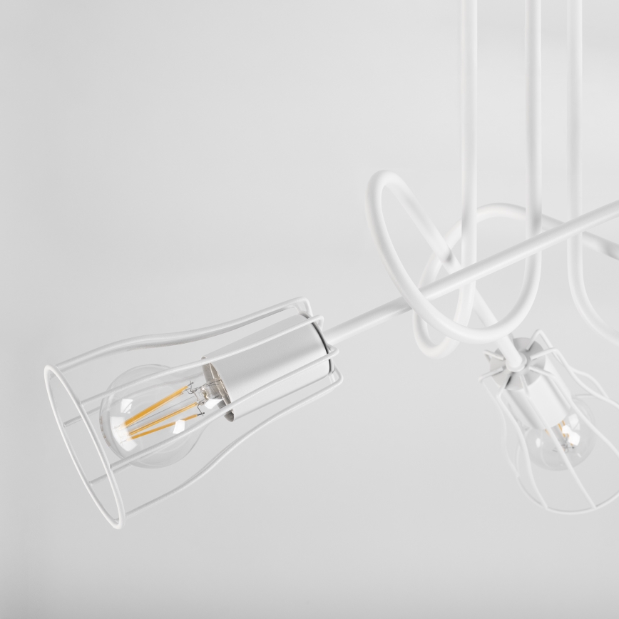 Φωτιστικό πολύφωτο OXFORD 3xE27/15W/230V λευκό