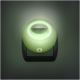 Φωτιστικό προσανατολισμού πρίζας LED με αισθητήρα LED/1W/230V πράσινο