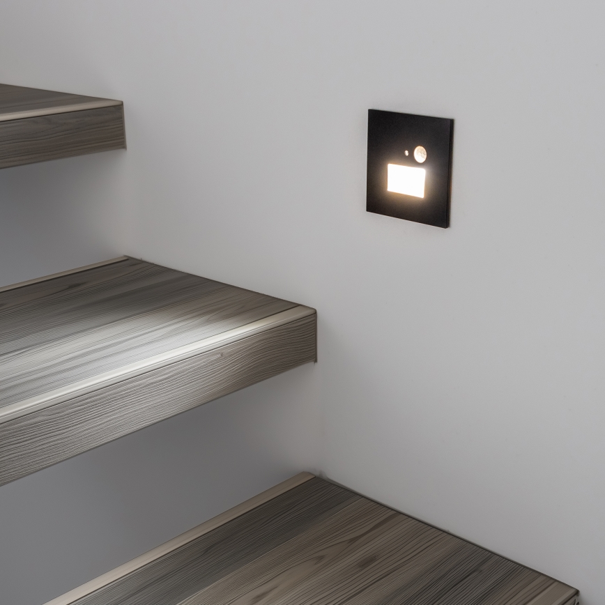 Φωτιστικό σκάλας LED με ανιχνευτή κίνησης LED/1,5W/230V 3000K/4000K/6500K