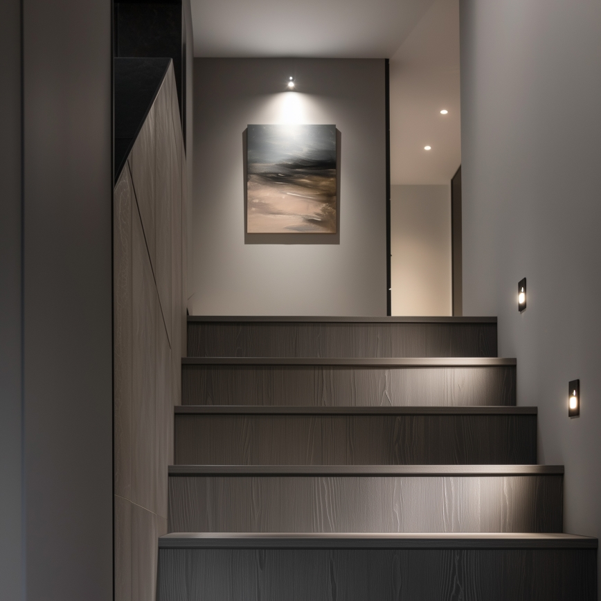 Φωτιστικό σκάλας LED με ανιχνευτή κίνησης LED/1,5W/230V 3000K/4000K/6500K