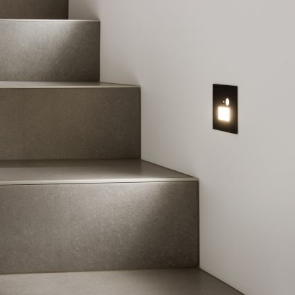 Φωτιστικό σκάλας LED με ανιχνευτή κίνησης LED/1,5W/230V 3000K/4000K/6500K