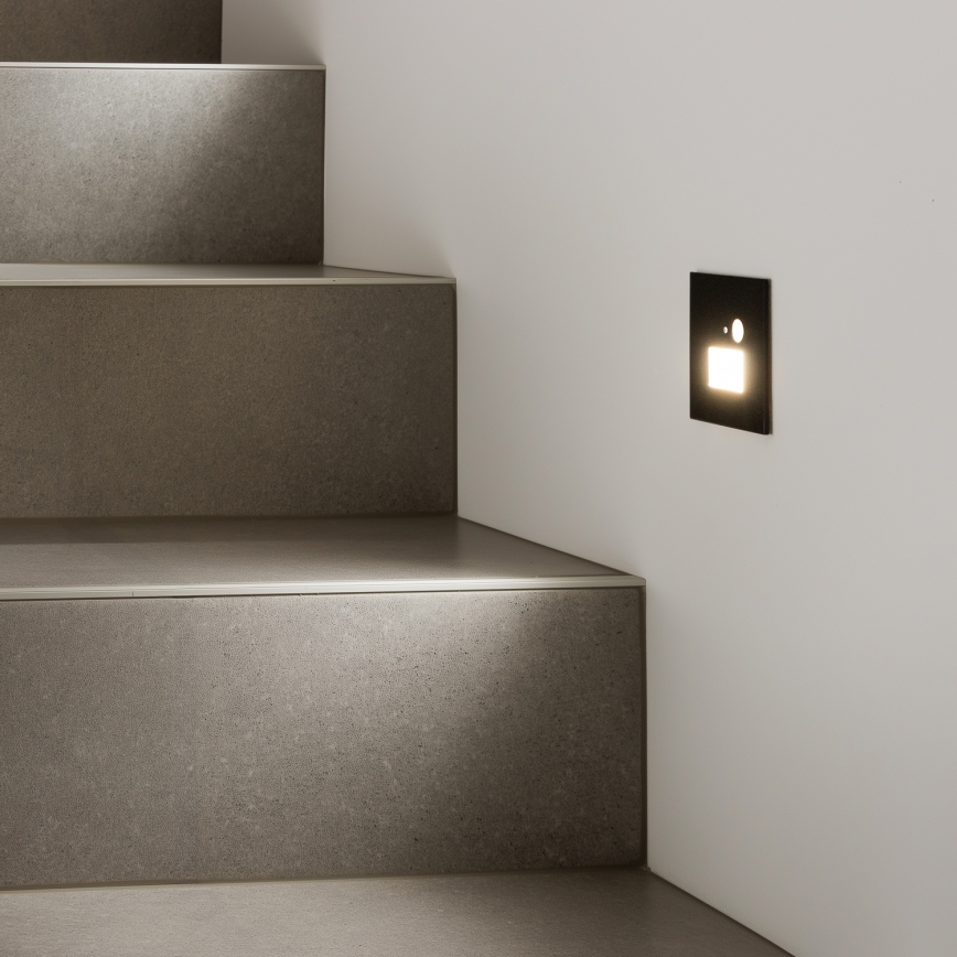 Φωτιστικό σκάλας LED με ανιχνευτή κίνησης LED/1,5W/230V 3000K/4000K/6500K