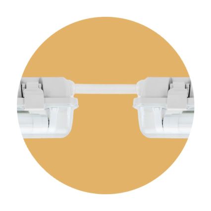 Φωτιστικό σκαφάκι στεγανό φθορίου LIMEA T8 2xG13/10W/230V IP65 1500mm