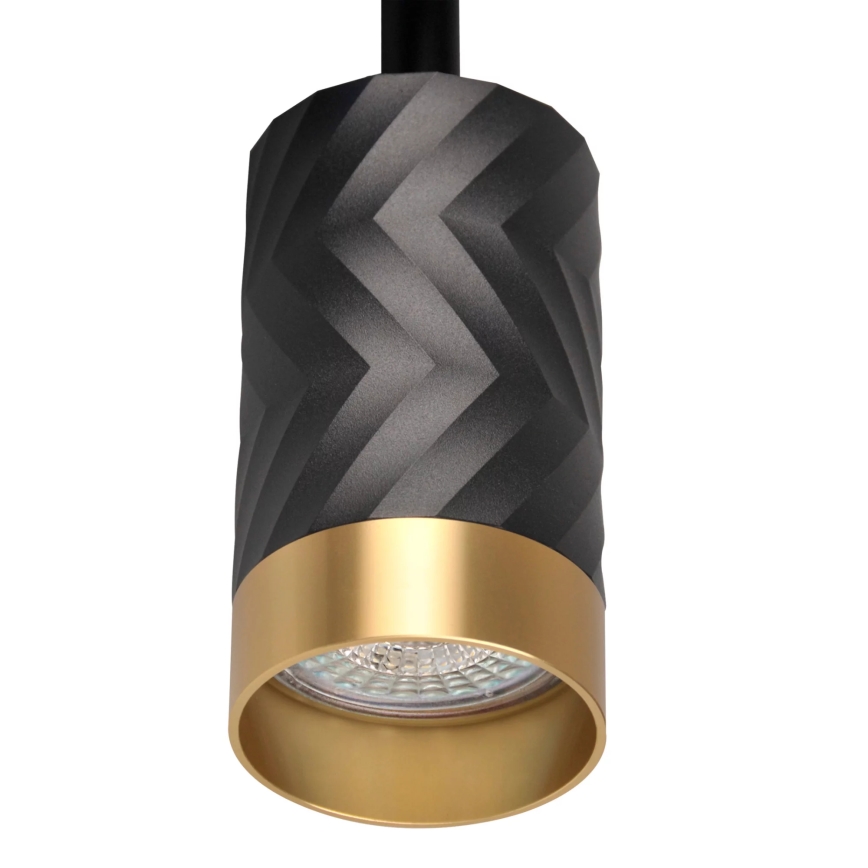Φωτιστικό σποτ ARRAS 6xGU10/10W/230V μαύρο