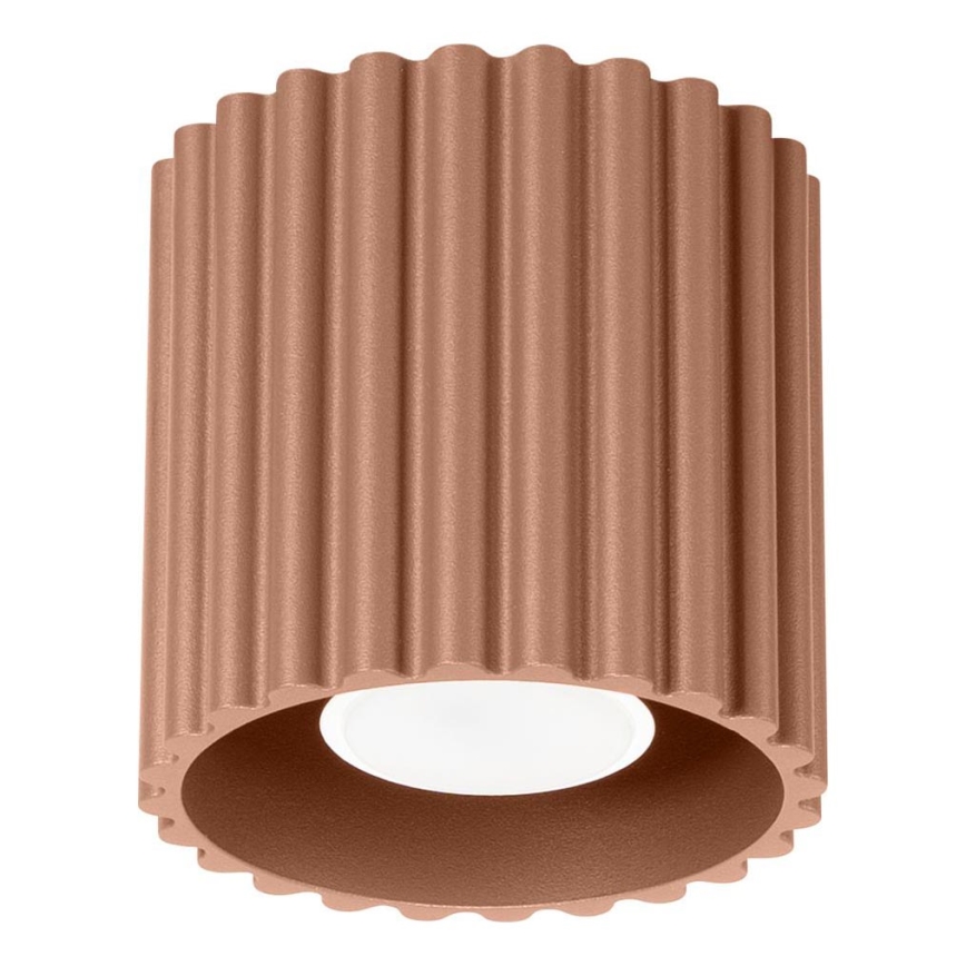 Φωτιστικό σποτ AURA 1xGU10/10W/230V, Ø 10 cm, καφέ